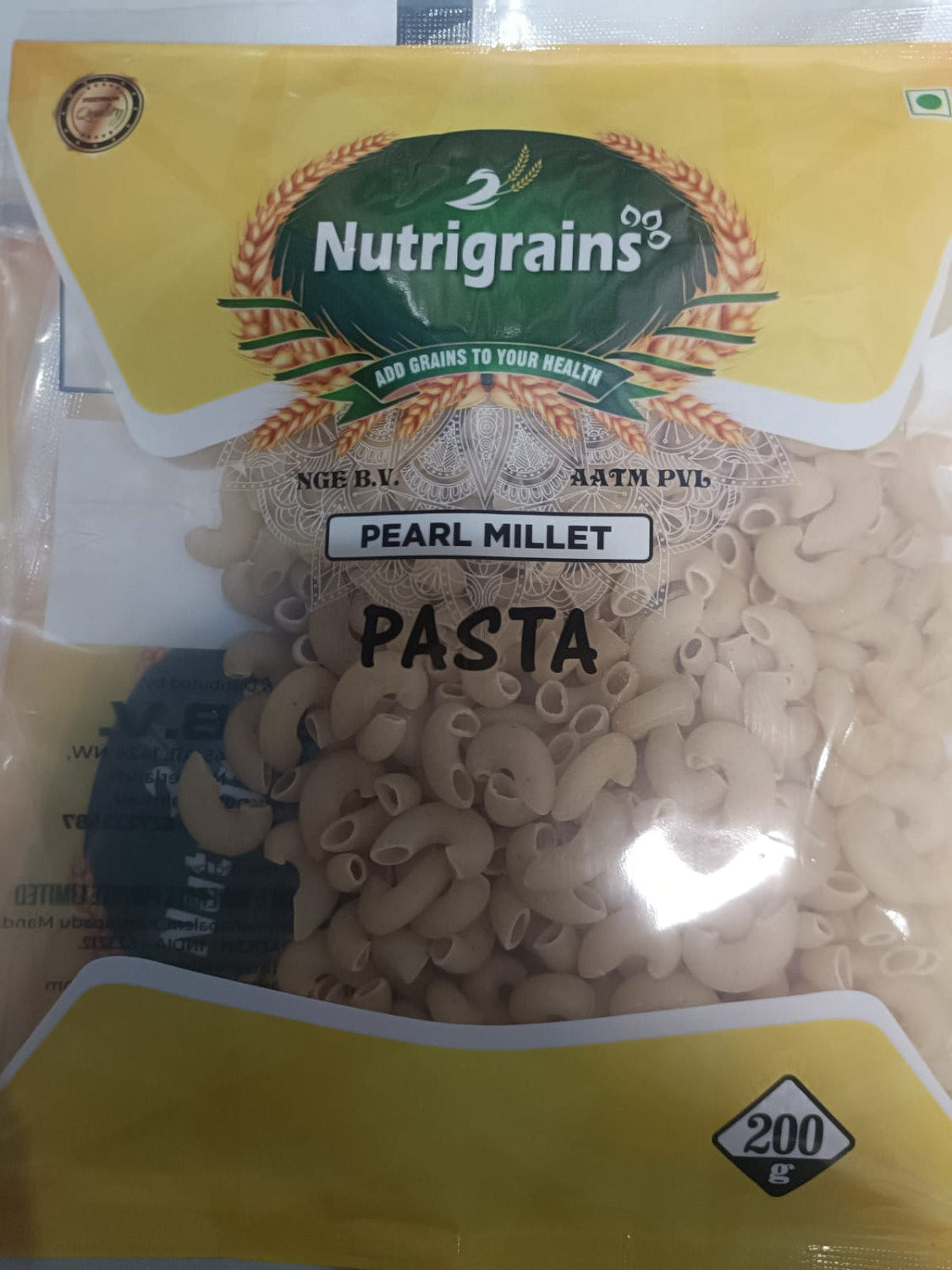 NUTRIGRAINS PEARL MILLET PASTA INCLUDING MASALA 200 gm