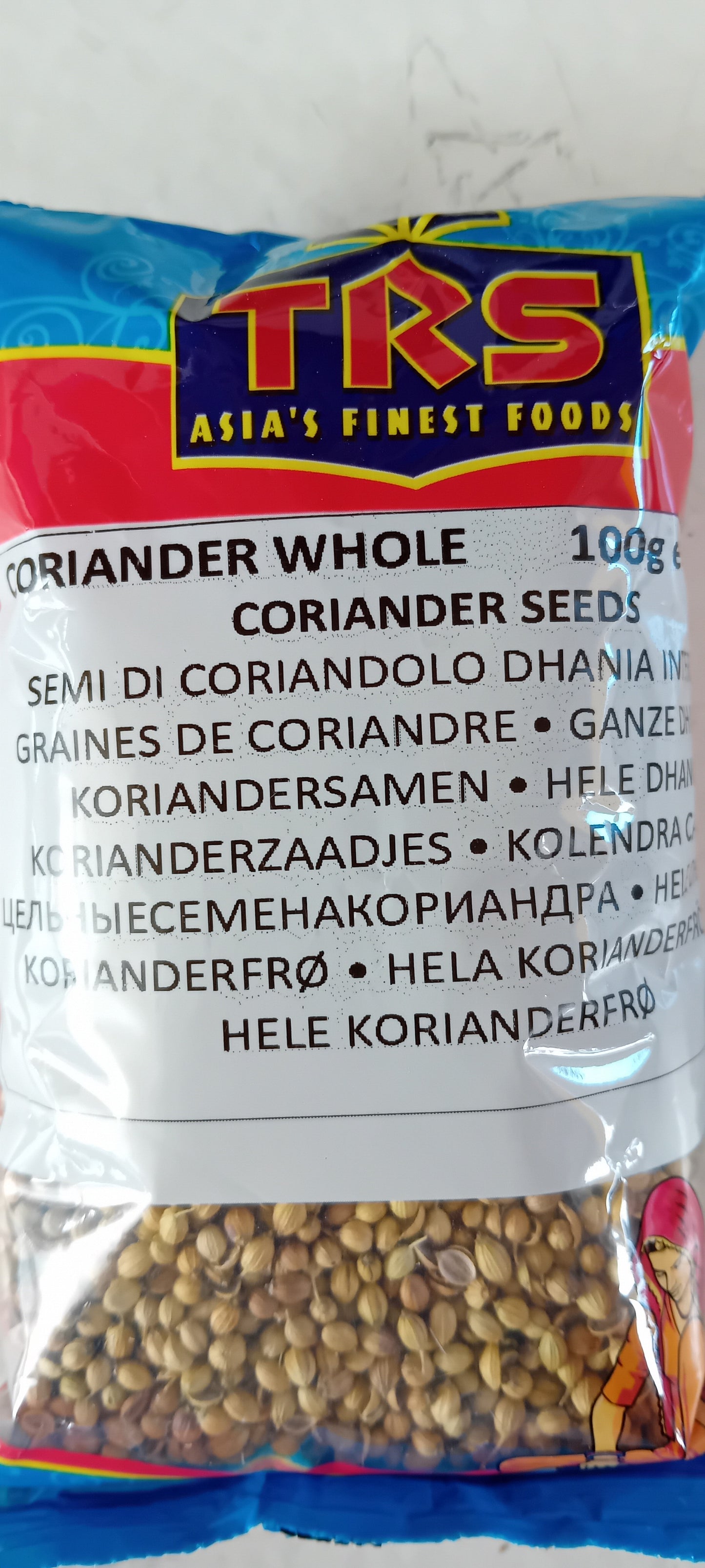 Trs coriander seeds whole Dhania 100g