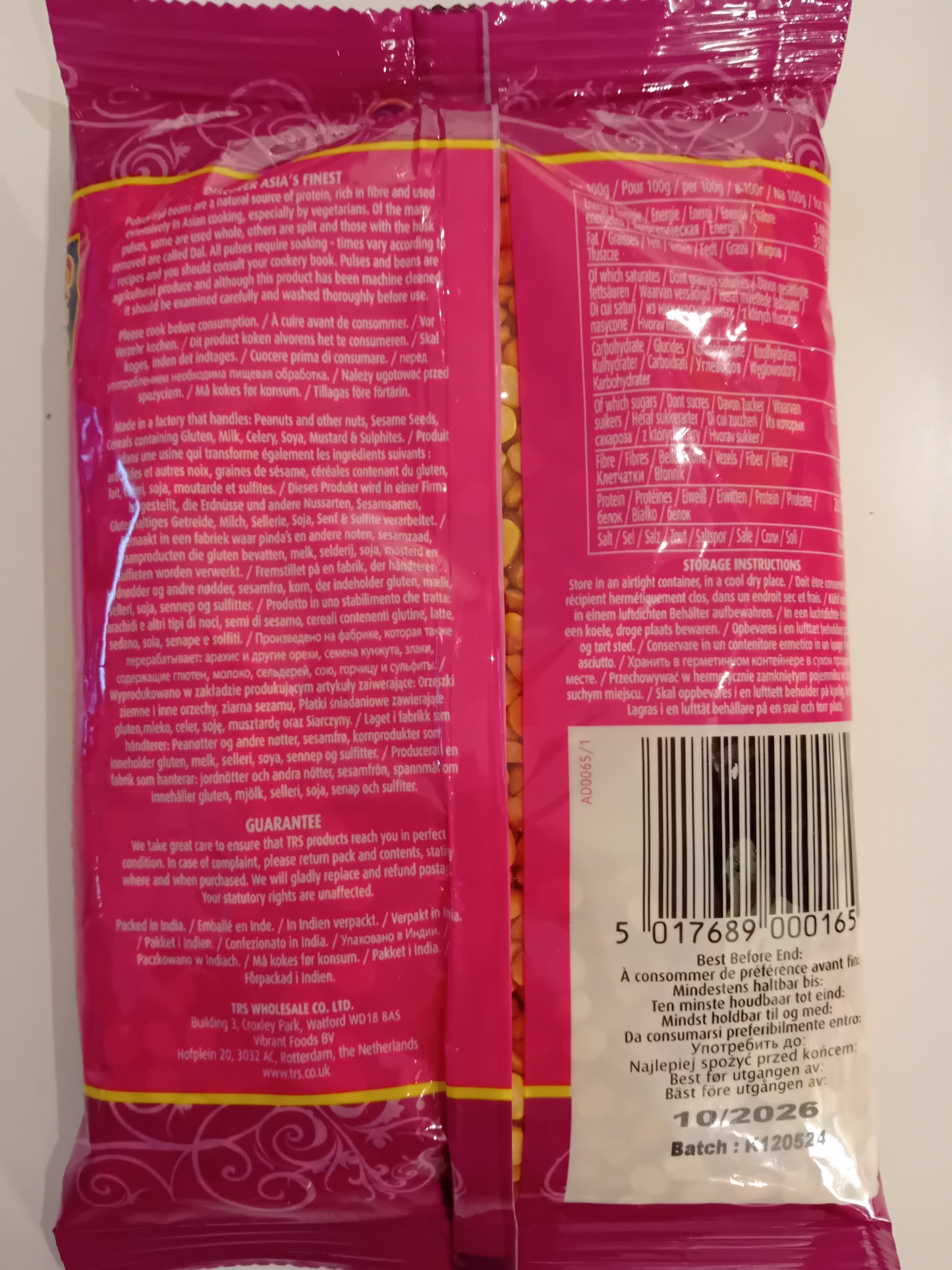 TRS or Alibaba Chana Dal