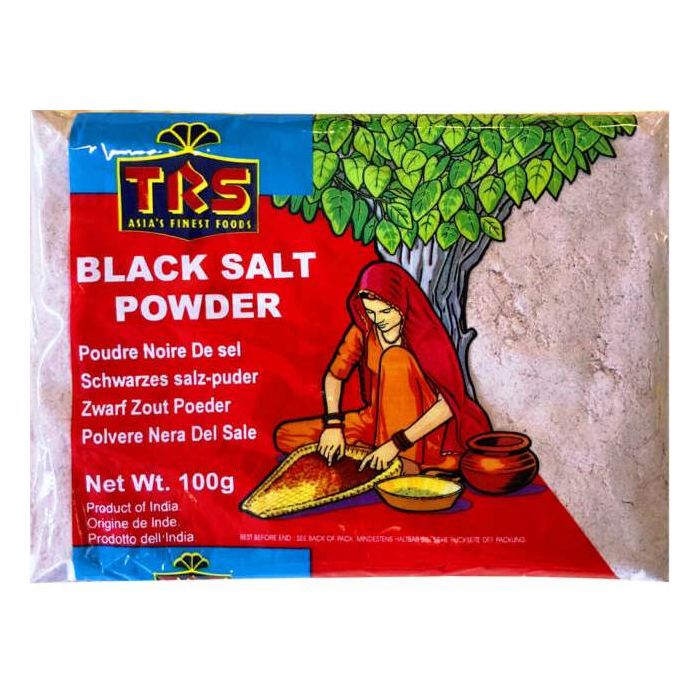 Sort saltpulver Kala Namak
