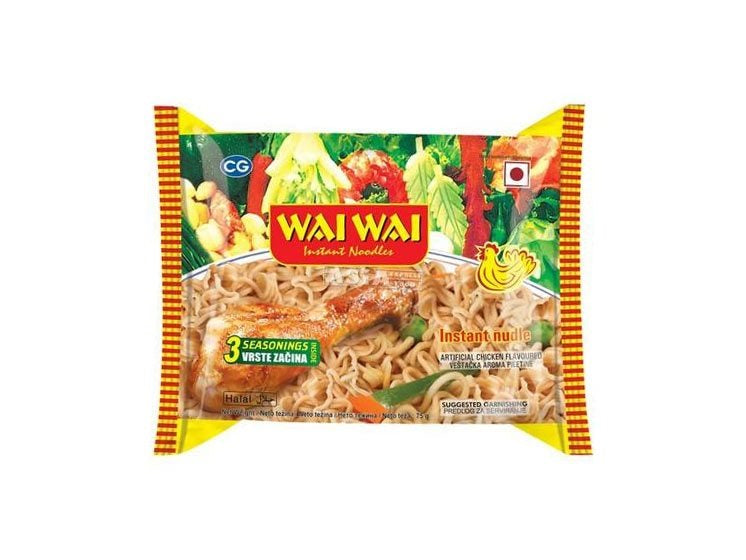 WAI WAI Chicken Noodles 75g