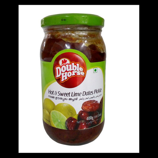 Double horse Lime Dates Pickle Hot & Sweet