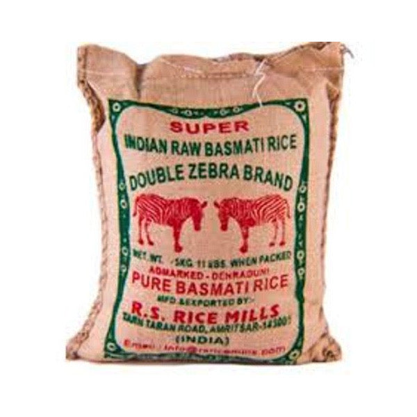 Double zebra basmati rice 5 kg