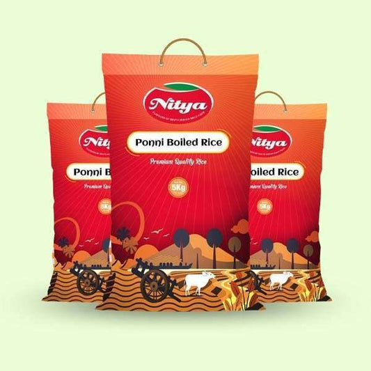 Nitya Ponni Boiled Rice 10 kg