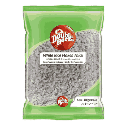 Double horse Flake Rice White Thick (Aval)