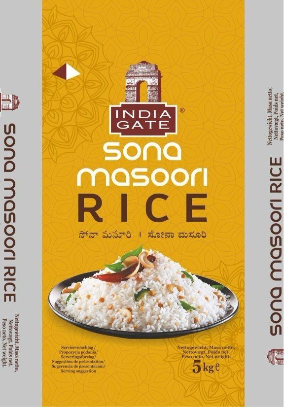 India Gate Sona Masoori Rice