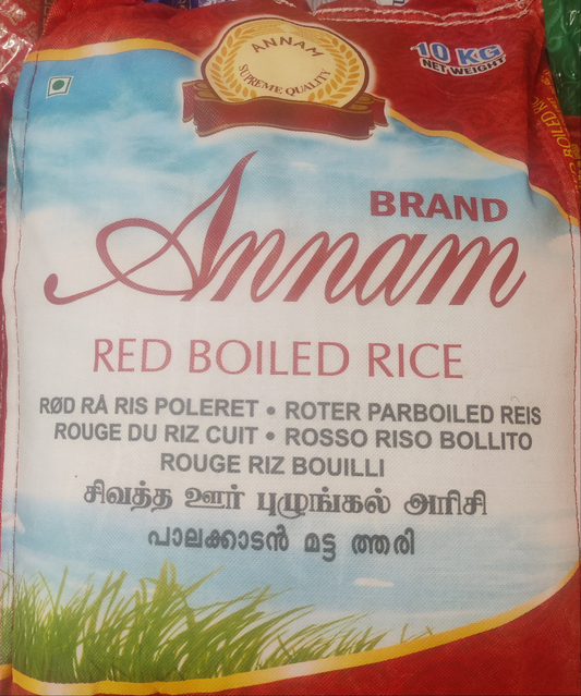 Annam Red Praboiled Rice Matta