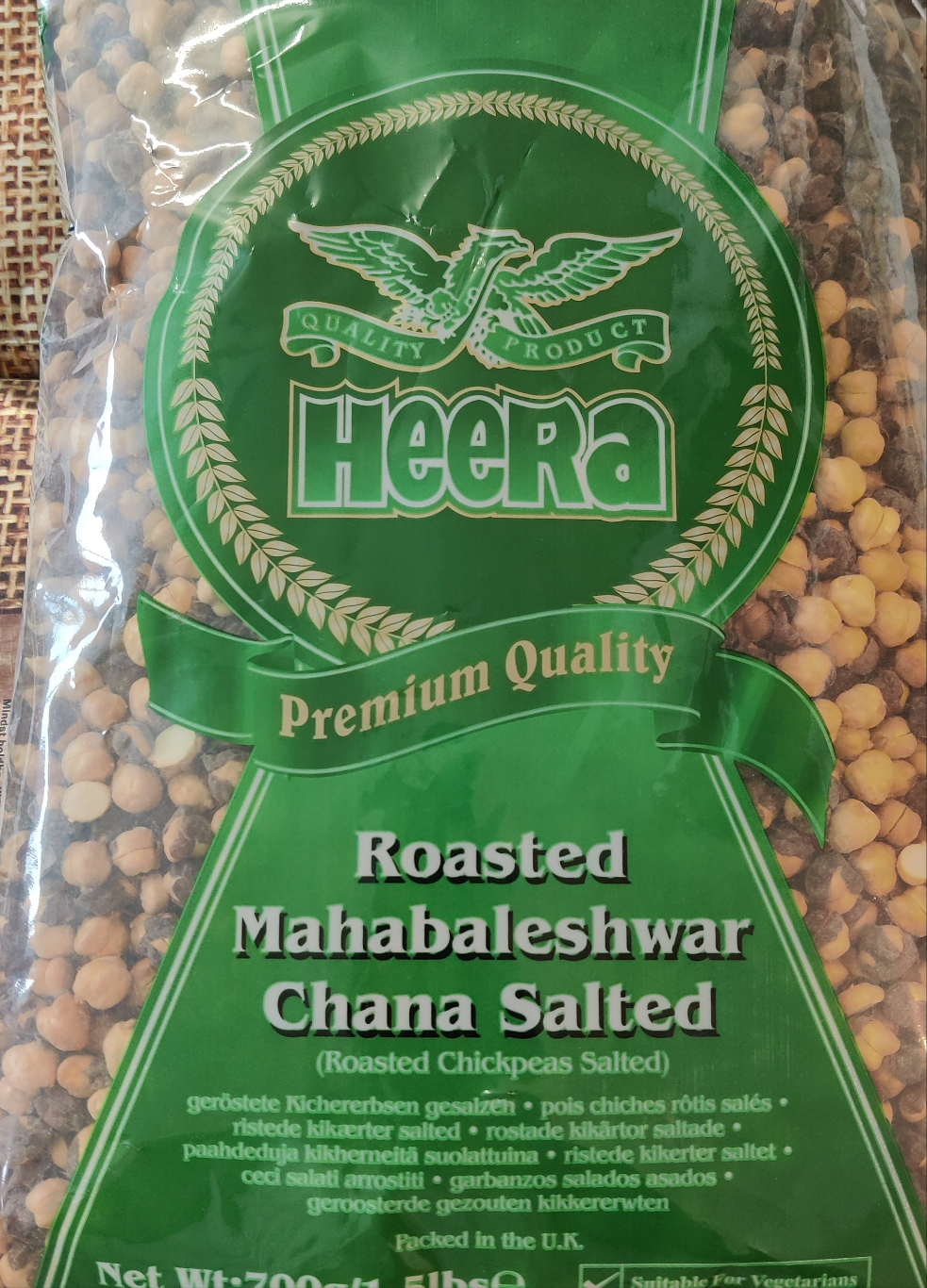 Heera Roasted chana slated