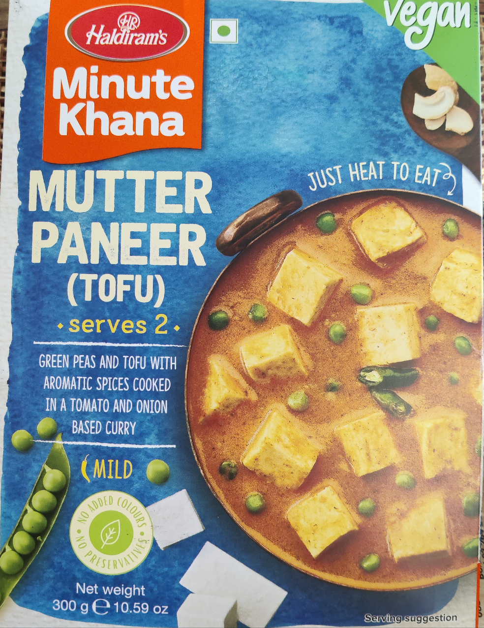 Haldiram Mutter Paneer 300G