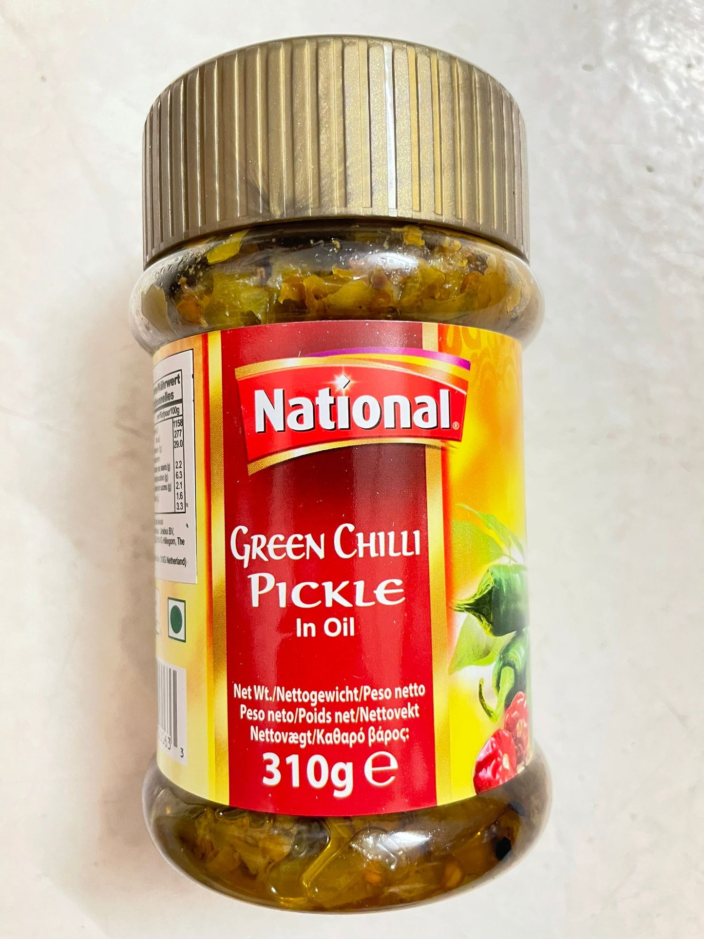 National Green Chilli Pickle