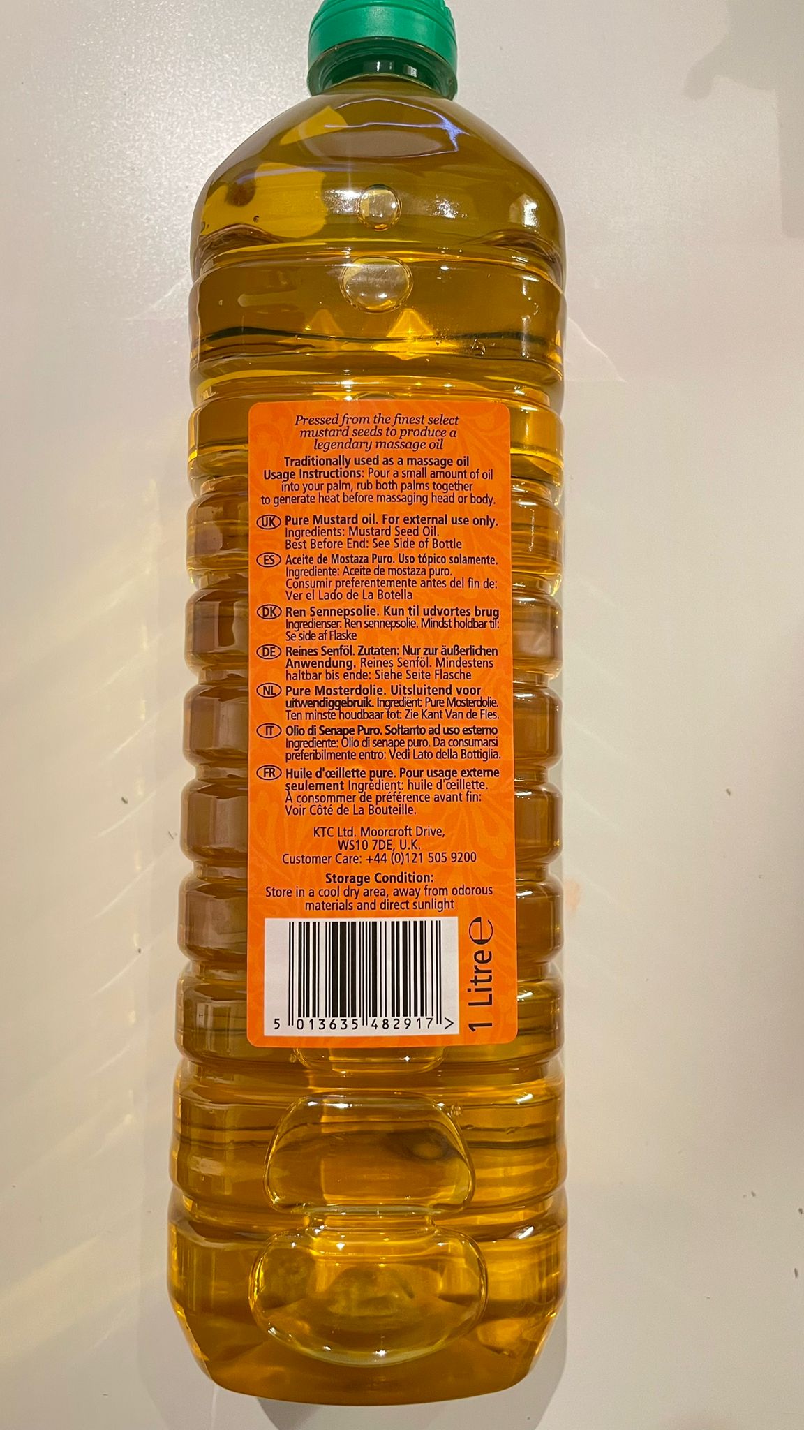 KTC Mustard Oil