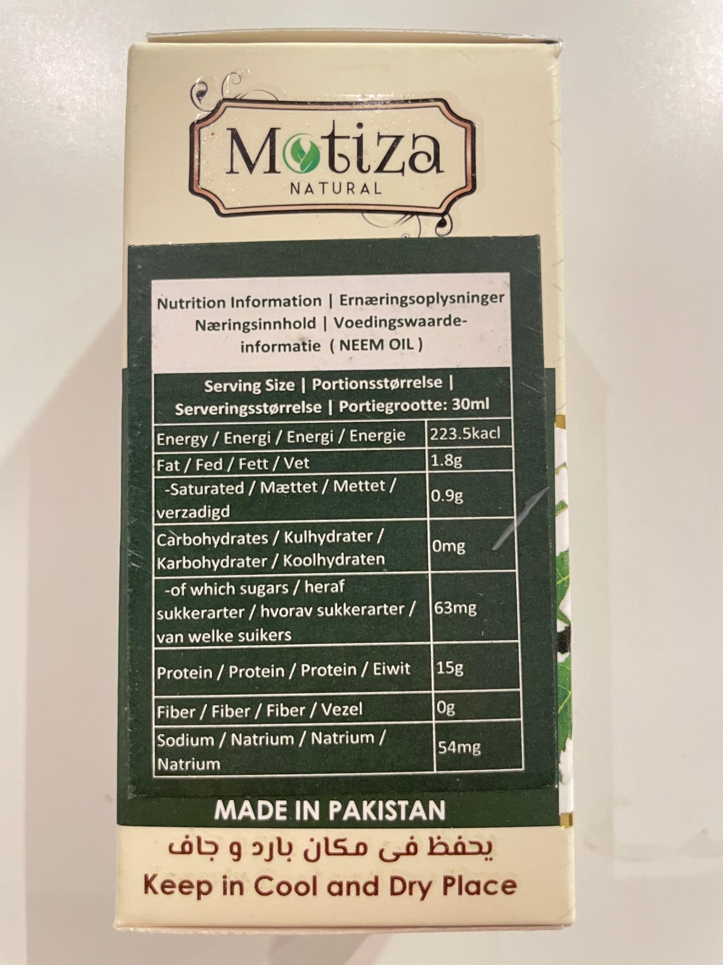 Neem Oil Motiza