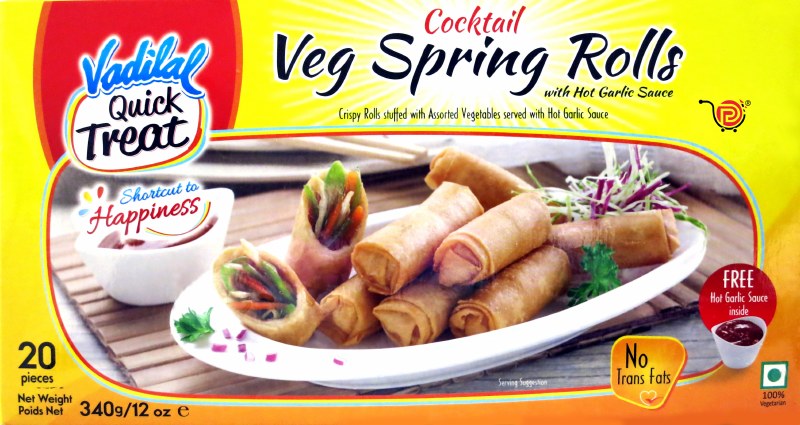 Cocktail Vegetable Springroll