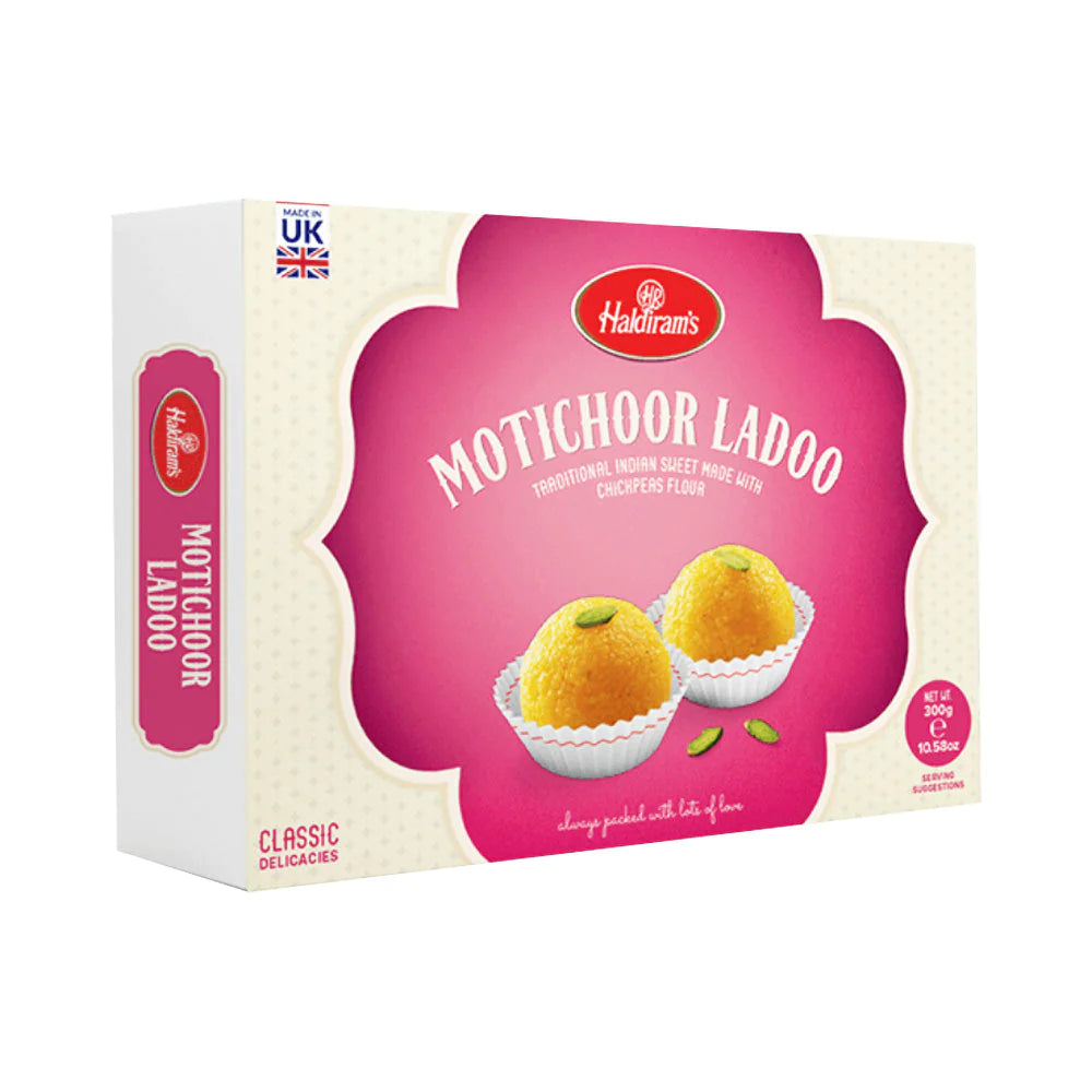 HALDIRAM'S MOTICHOOR LADOO - HR 300G.