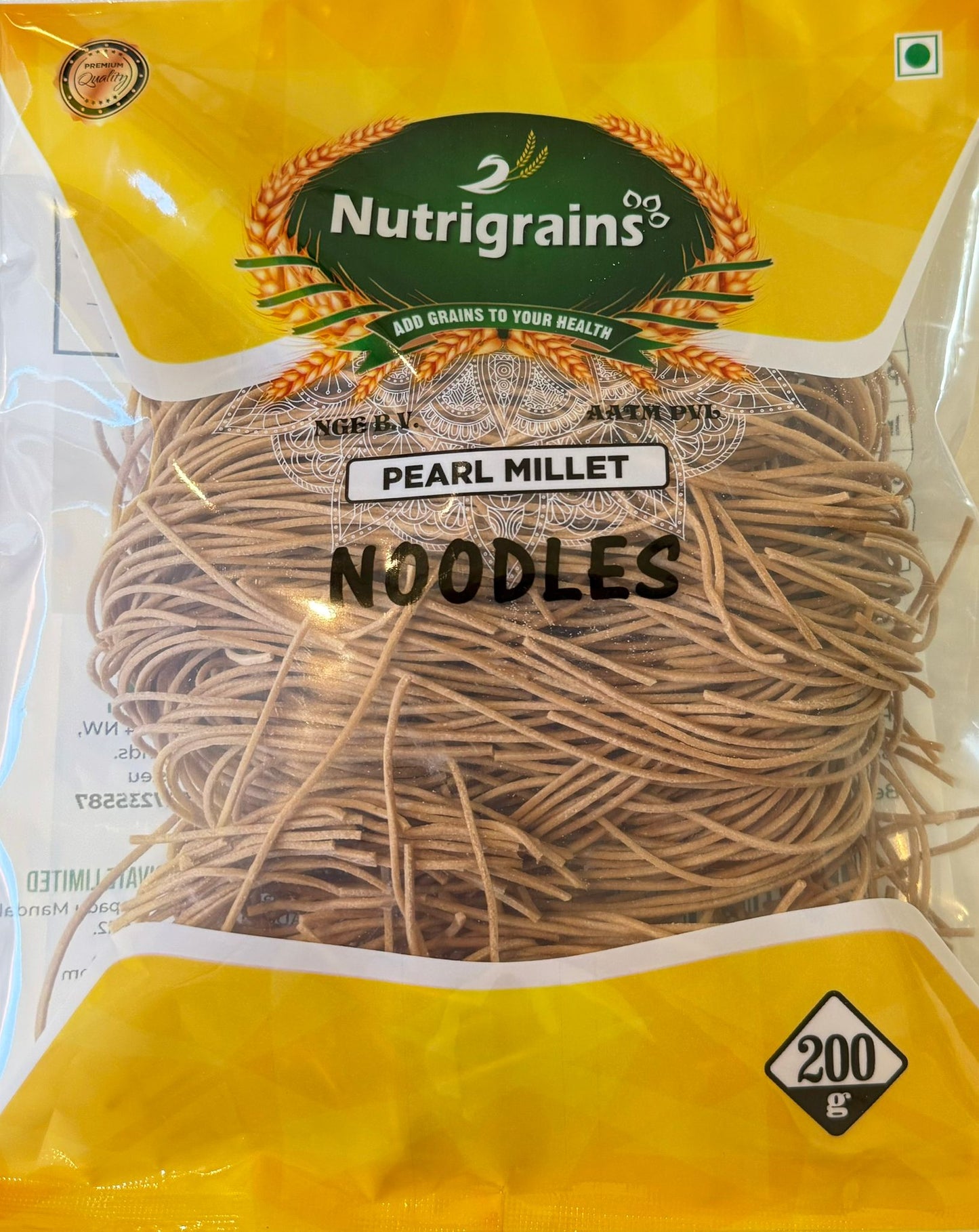 Nutrigrains Pearl Millet Noodles with Noodles Masala 200GM