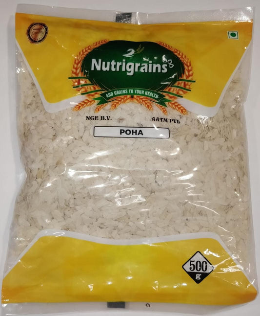 Nutrigrains White Poha 500GM