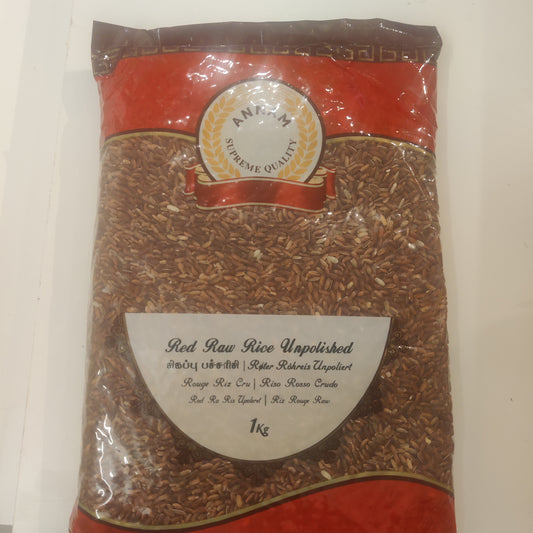 Annam Red Raw Rice unpolished