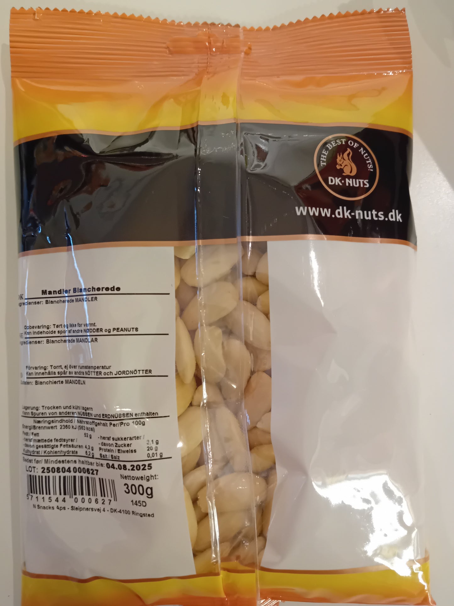 PEANUTS (BLANCHEREDE) 350gms