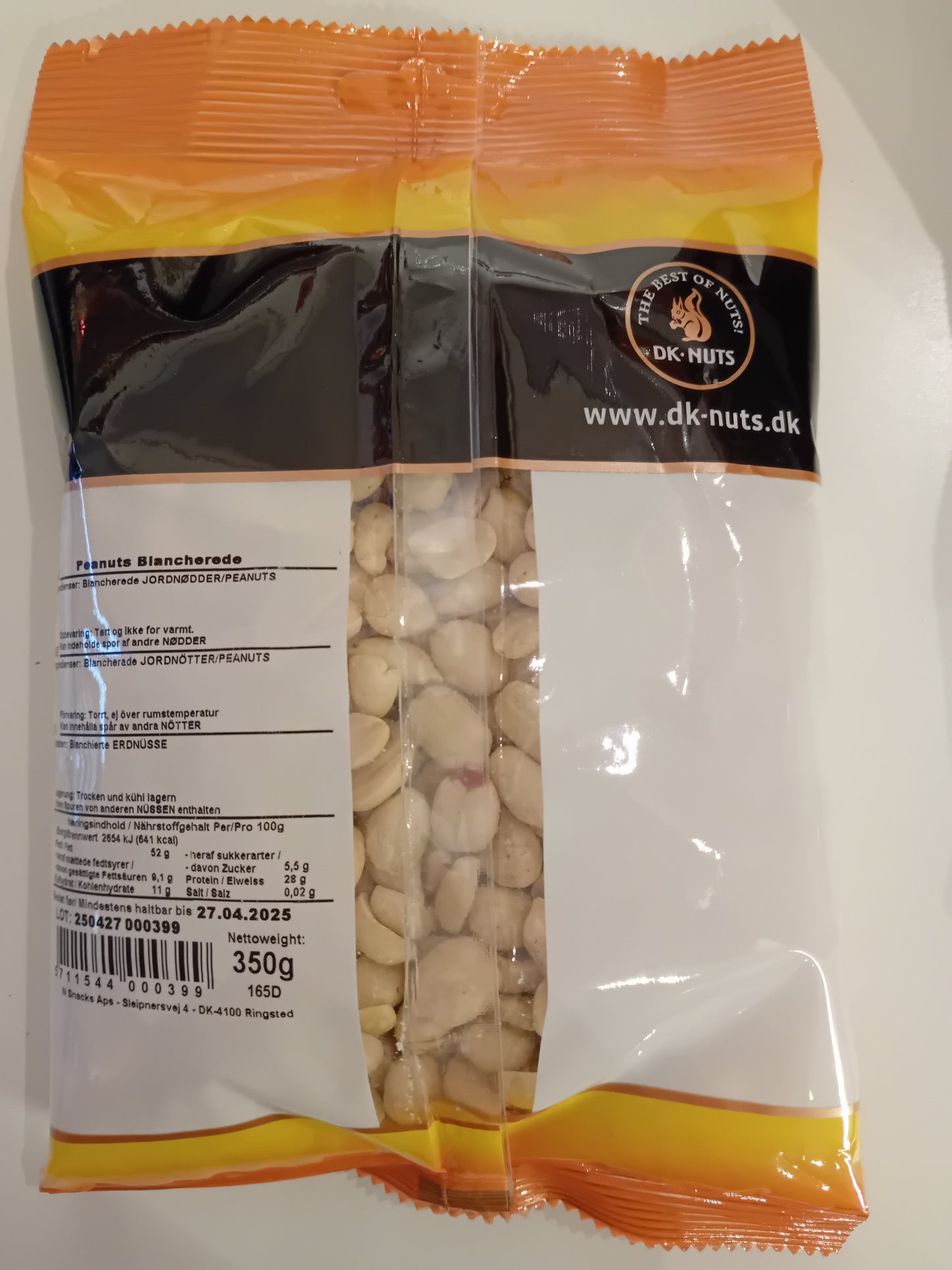 PEANUTS (BLANCHEREDE) 350gms