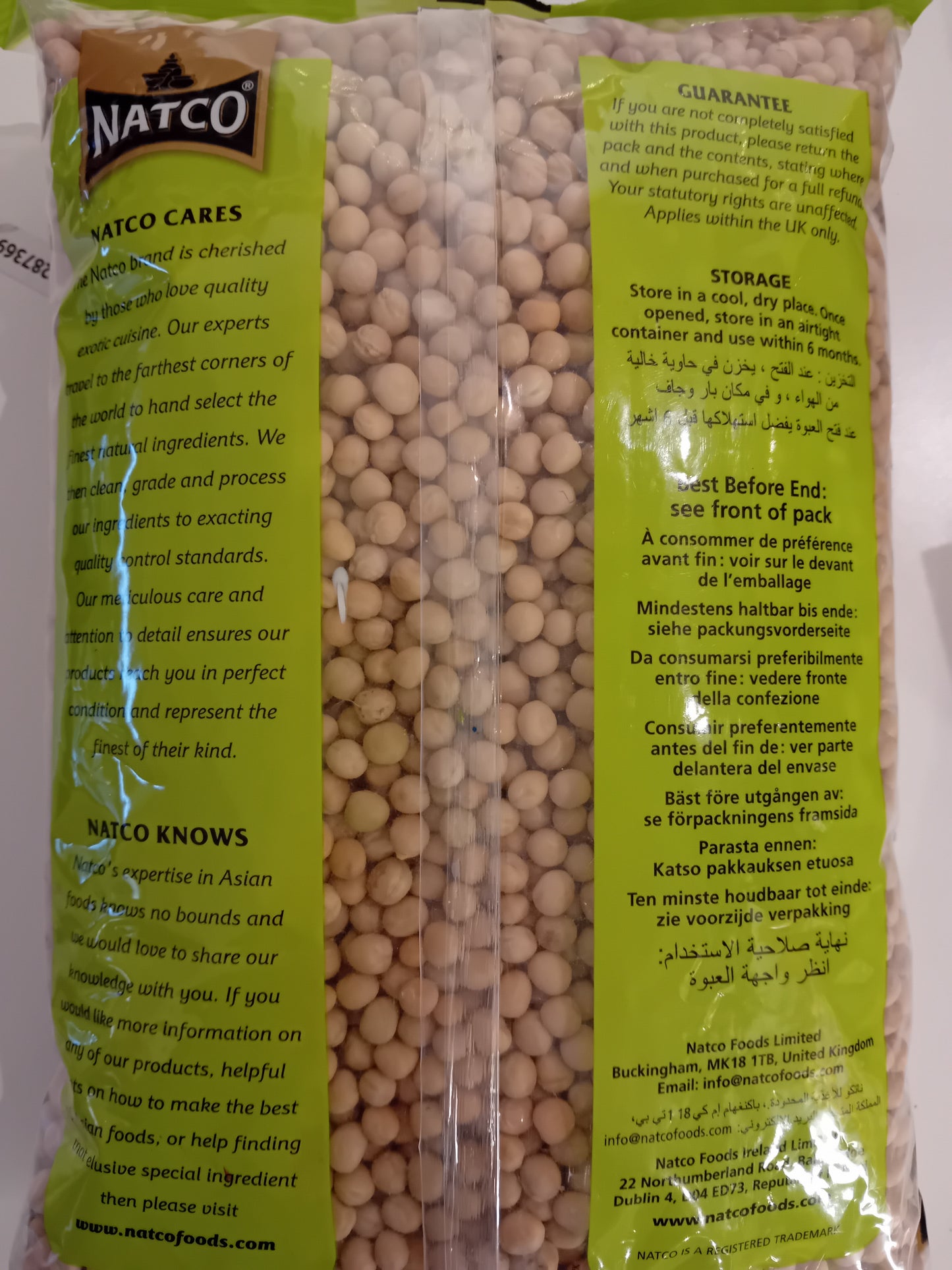 Whole Yellow Peas