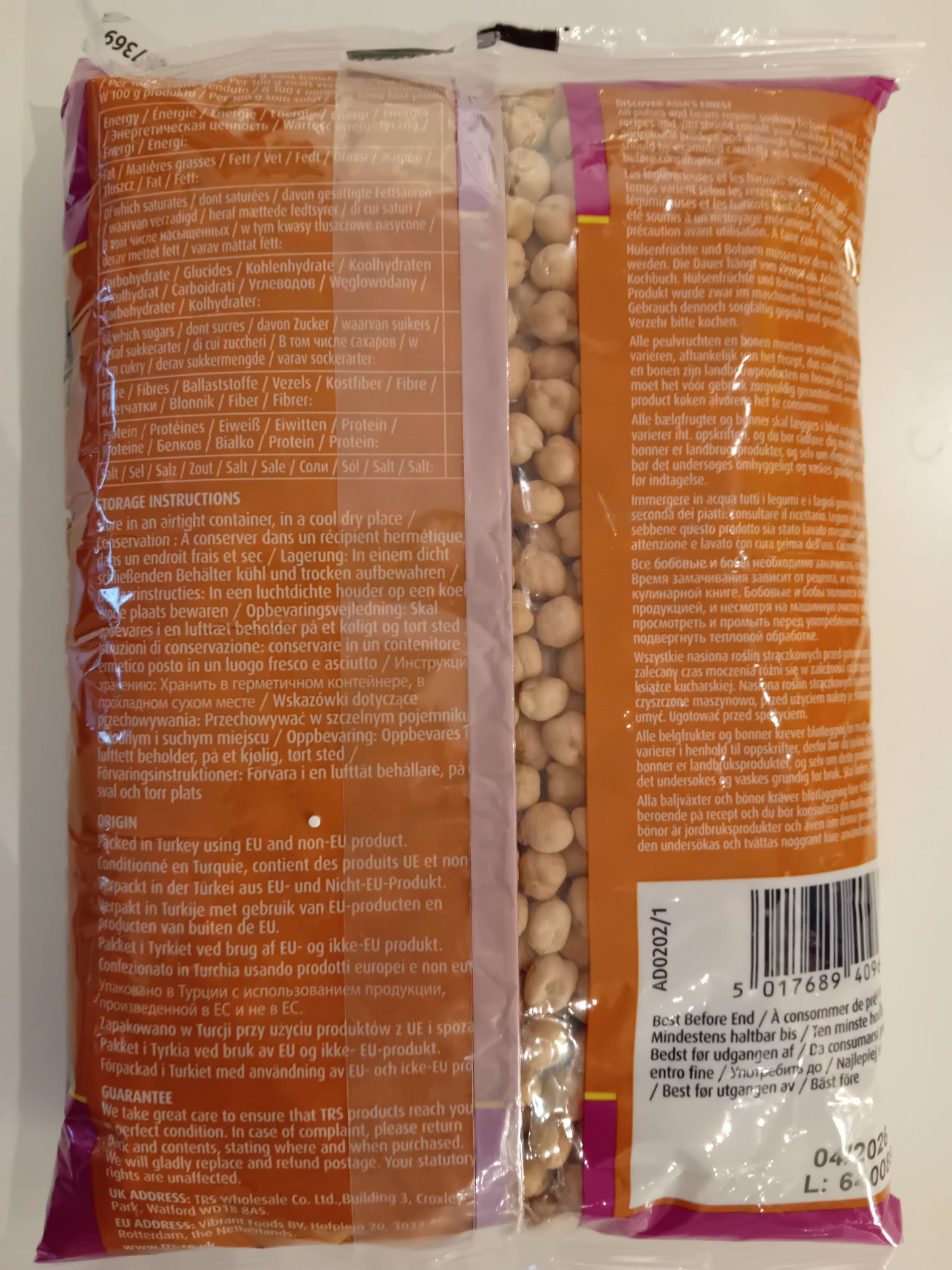 TRS Chick Peas 1kg,2kg