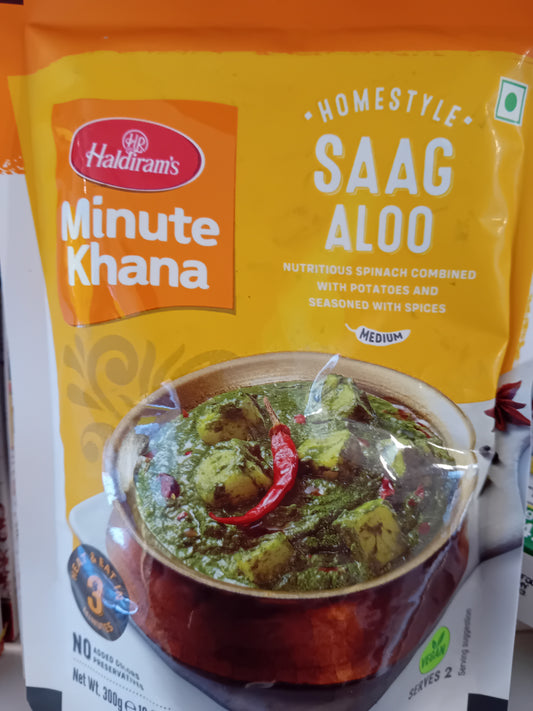 Haldiram saag aloo medium