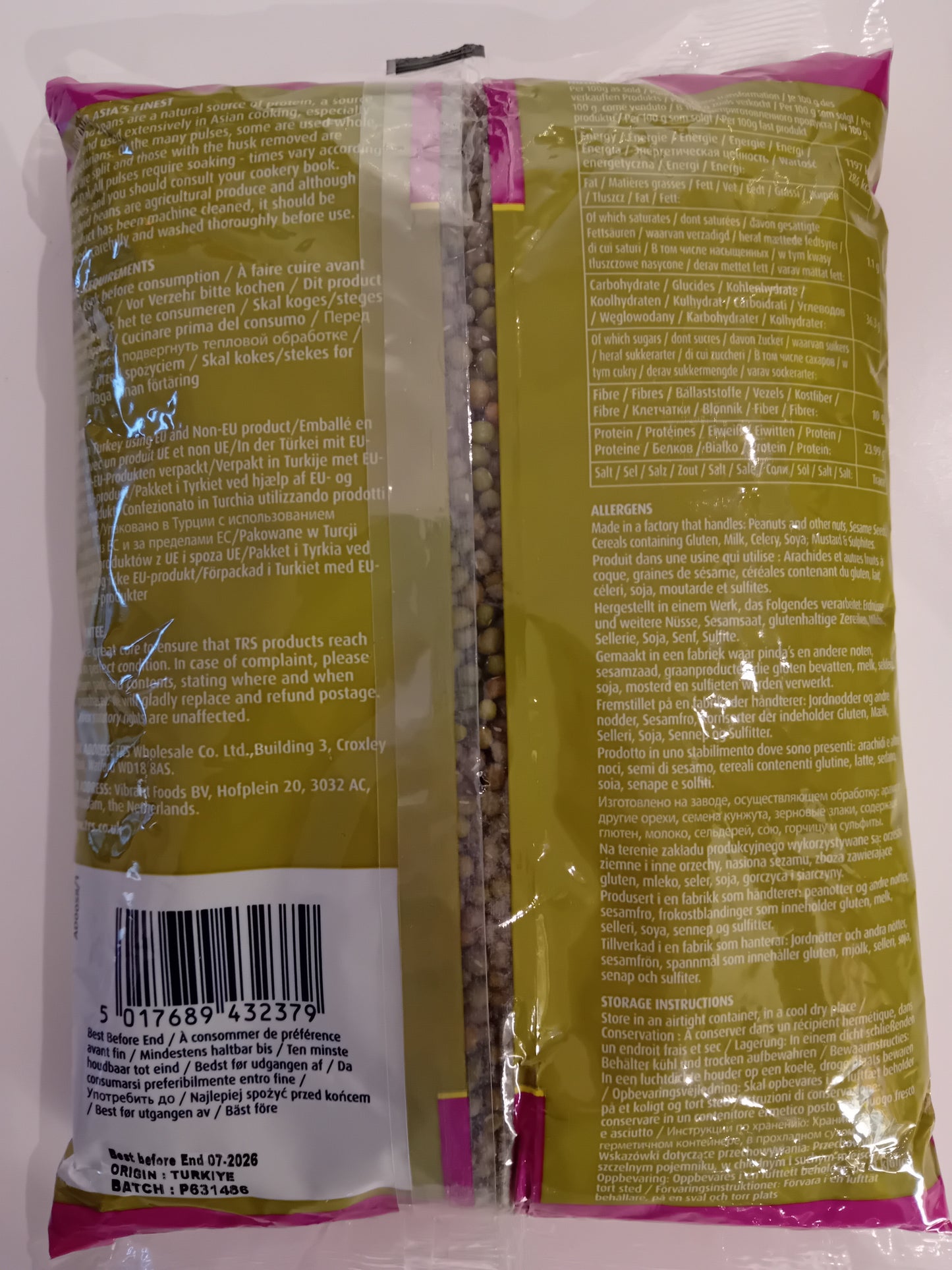 Mung beans 1kg