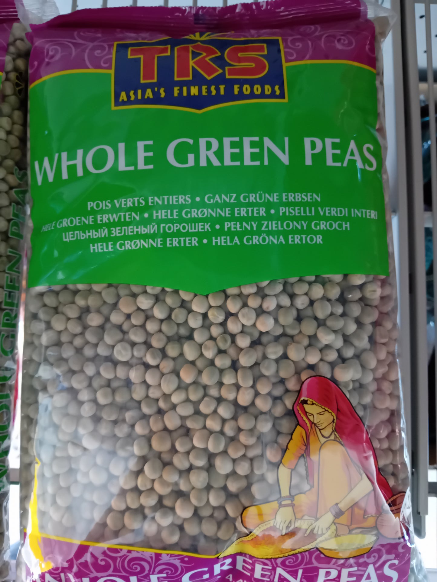 TRS green peas whole 2kg