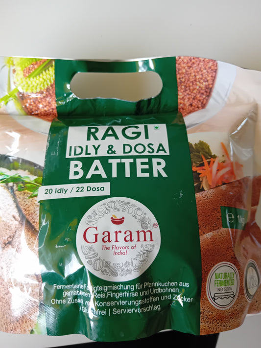 Ragi idly and dosa batter