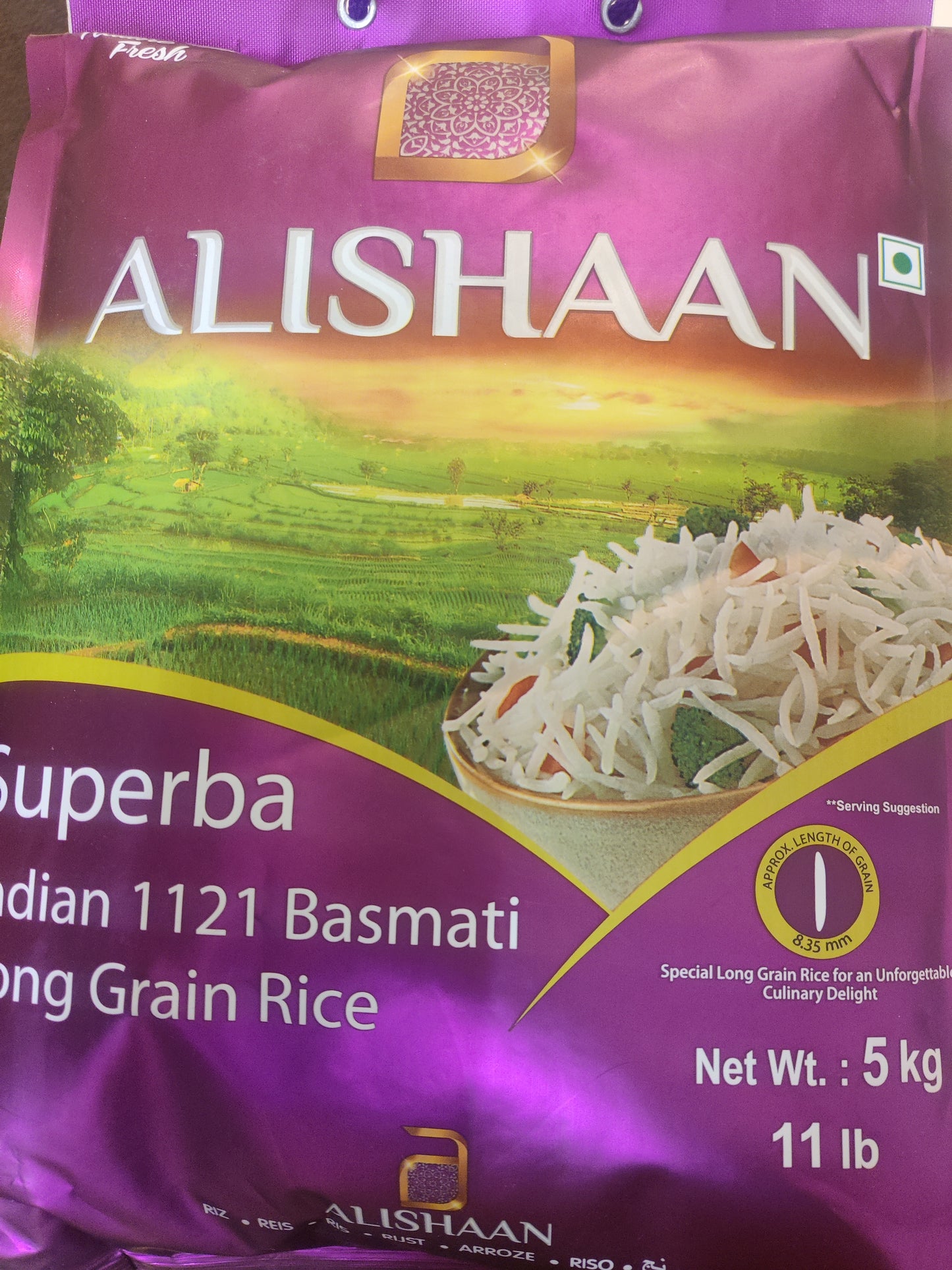 Alishaan Baasmathi Long Grain Rice