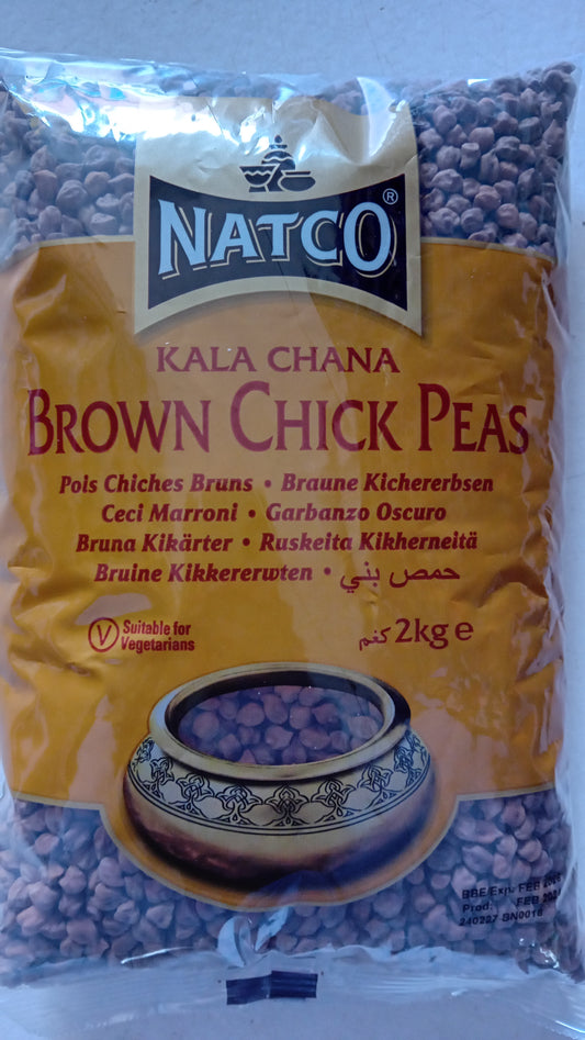 Natcho kala chana brown chick peas 2kg