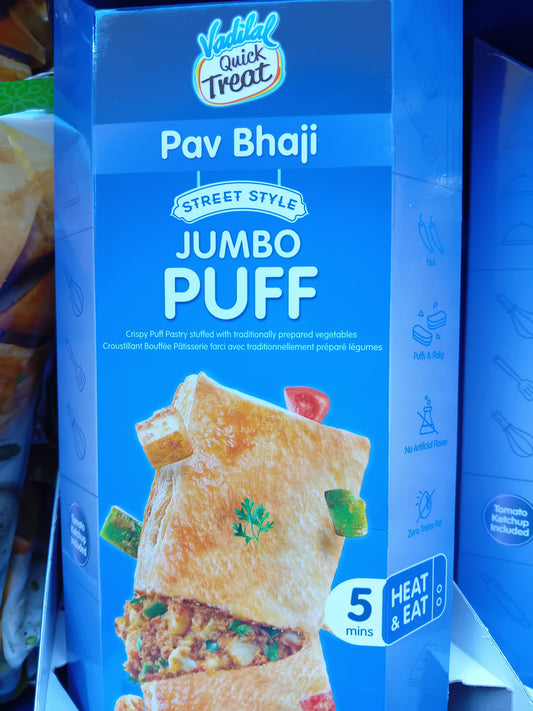 Vadilal Jumbo Puff Pav Bhaji 125g