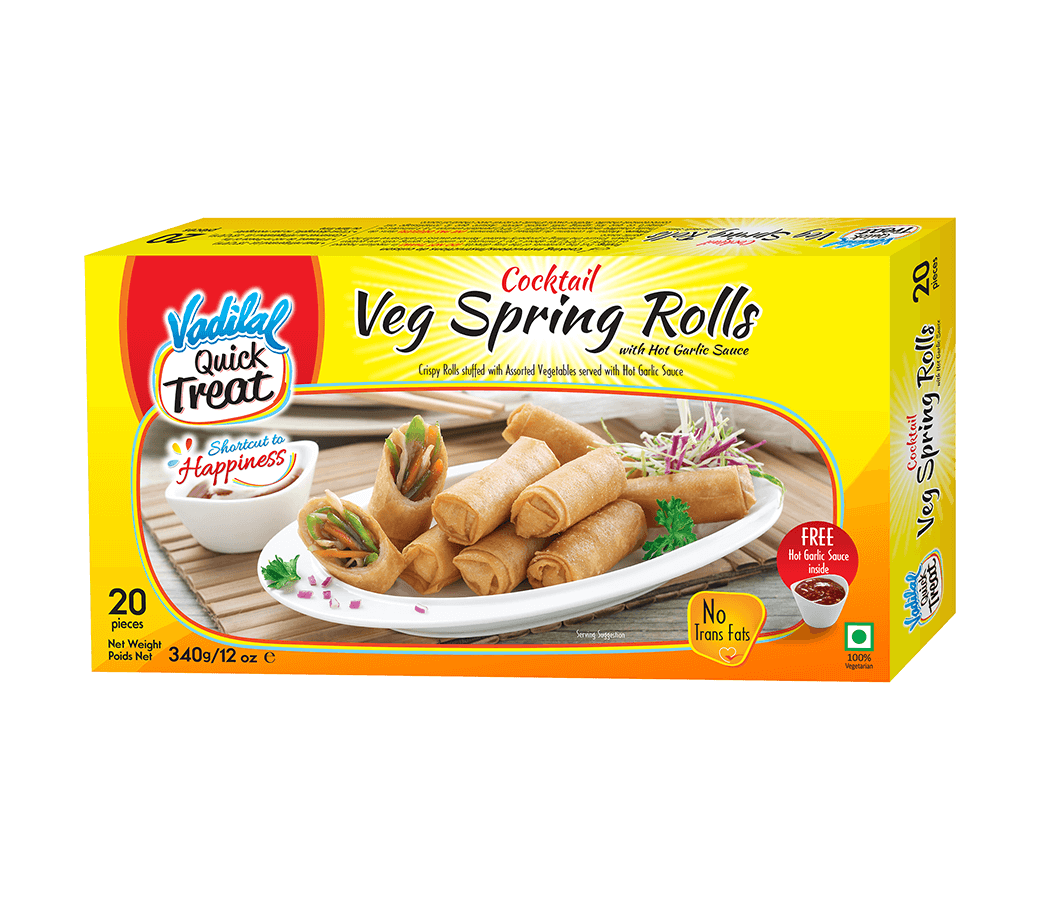 Vadilal Cocktail Vegetable spring roll 300g